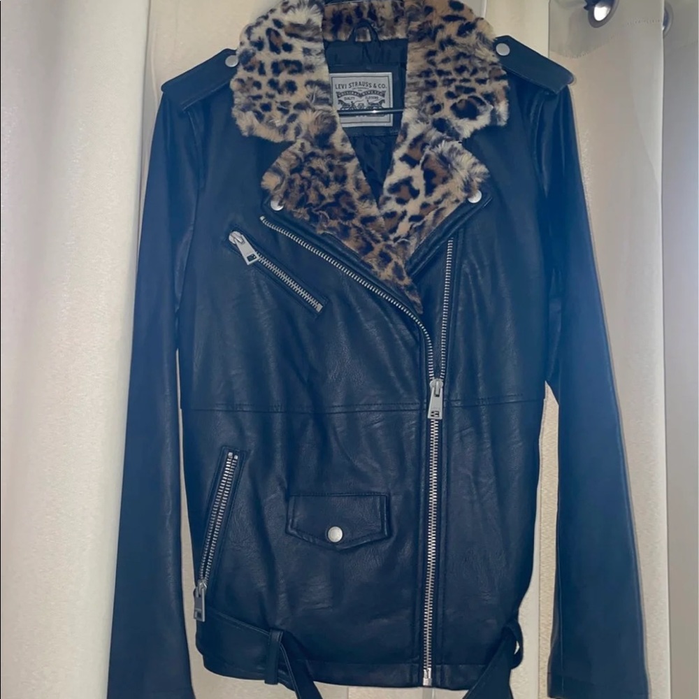 Women’s Faux Leather Jacket